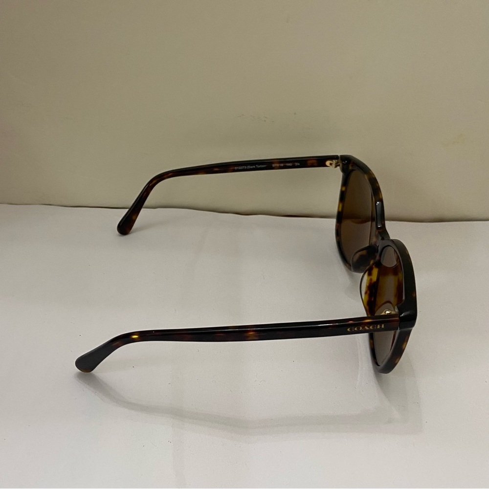 Coach Dark Tortoise Large Sunglasses 512072 57#16 140 3N HC8271U(L1101) - Picture 13 of 16